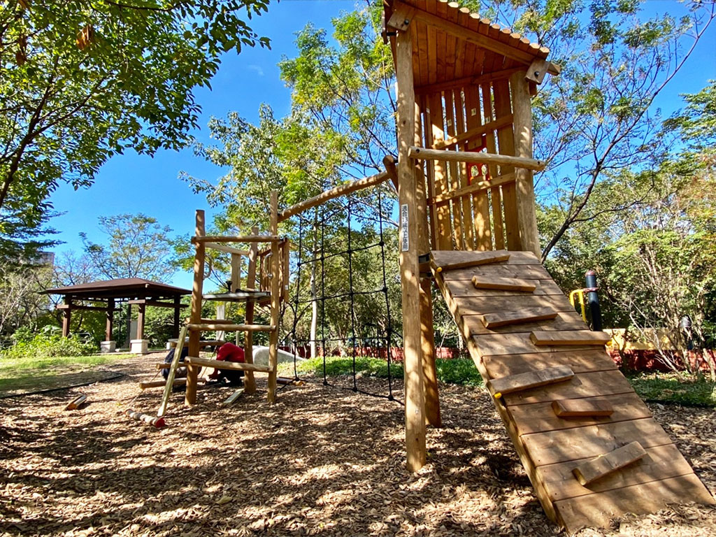 樹林景觀萬坪公園照片